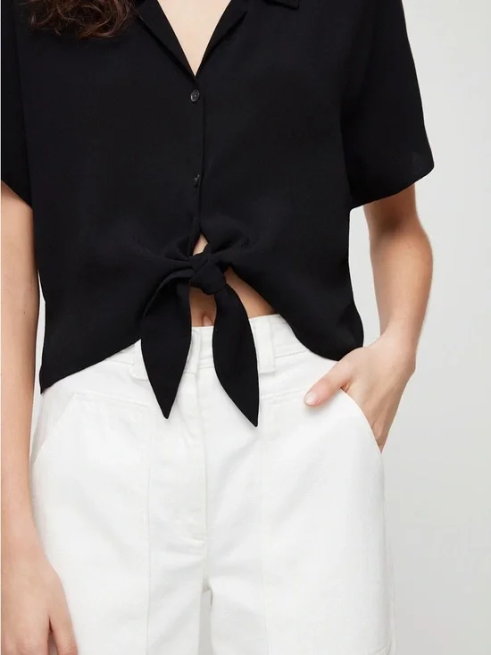 Wilfred Free The Tie-Front Blouse - Picture 5 of 8